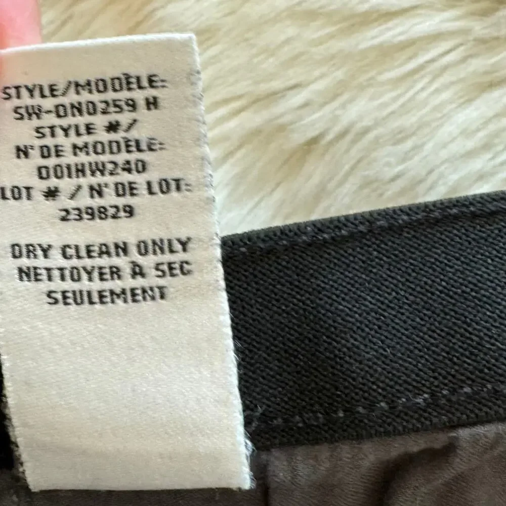 Helmut Gray Stretch Pull On Cropped Jeans 26